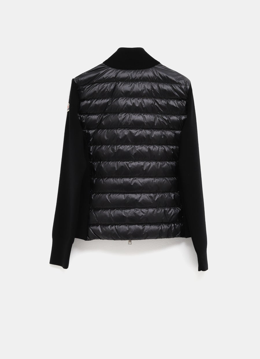 Padded Wool Cardigan for Women