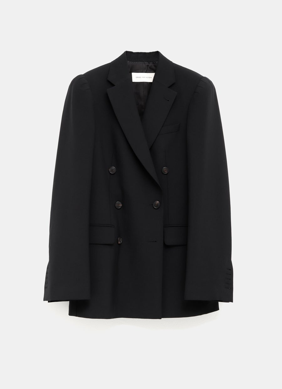 Double-Breasted Wool Jacket