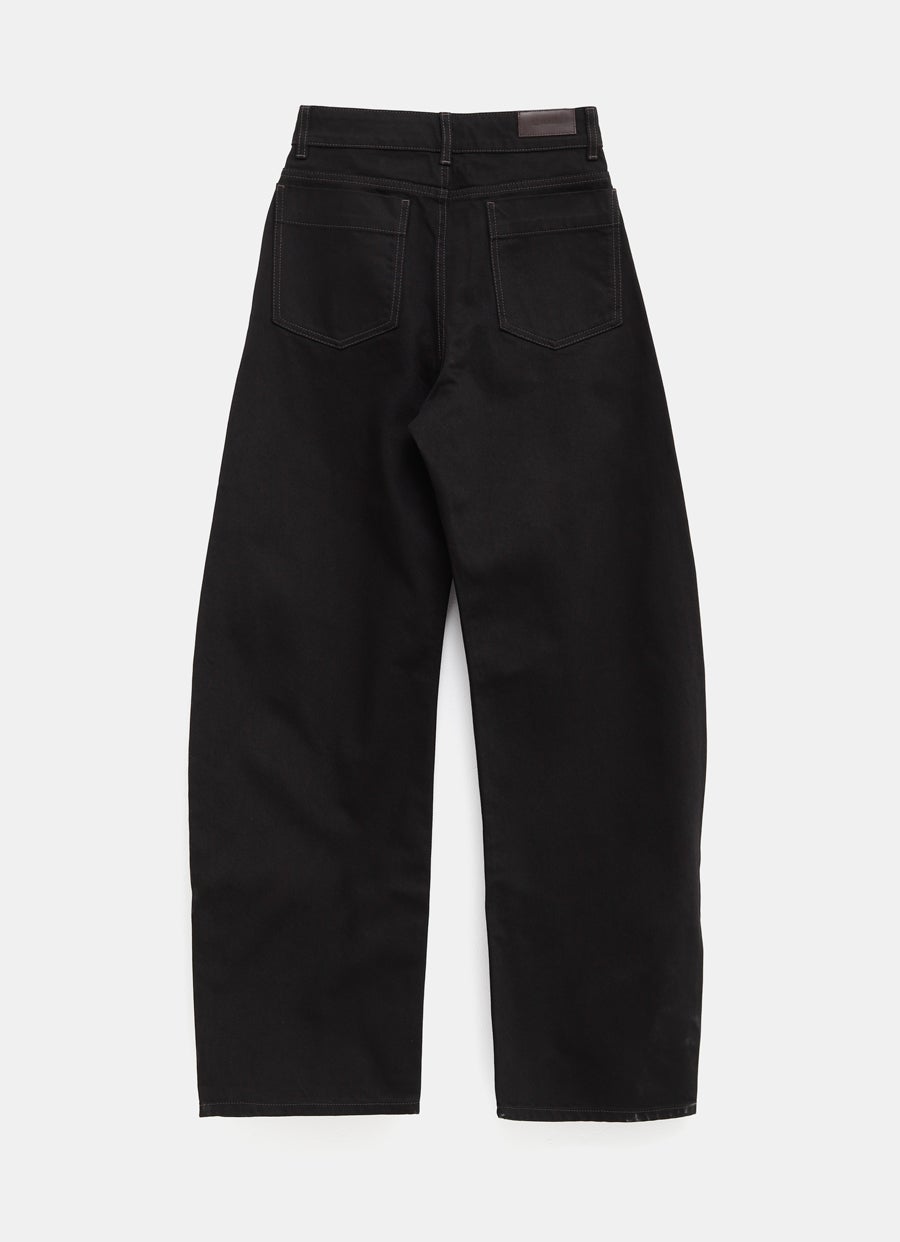 High Waisted Curved Pants