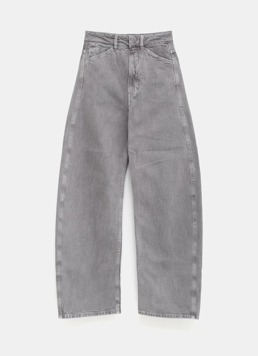 High Waisted Curved Pants