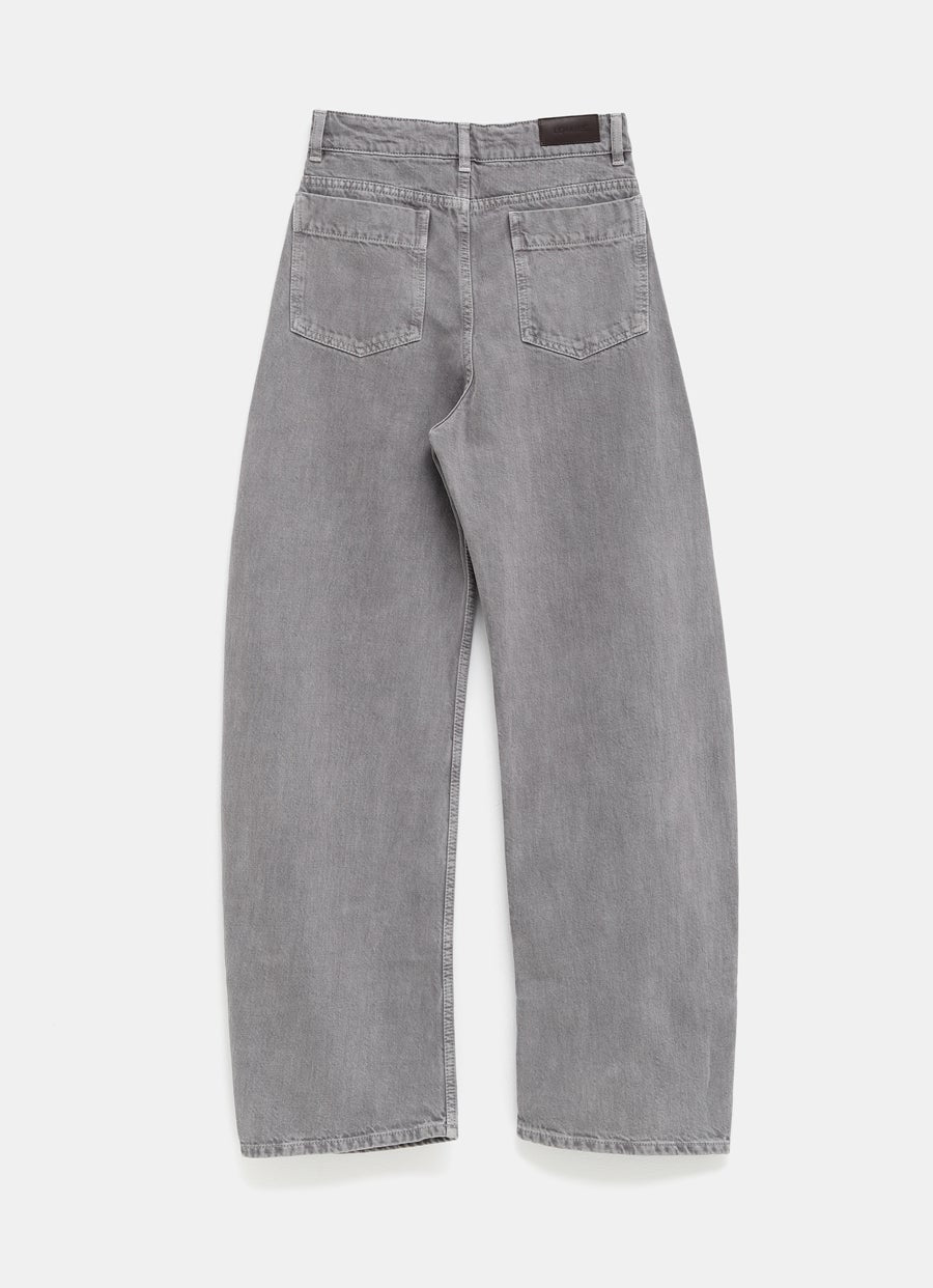 High Waisted Curved Pants