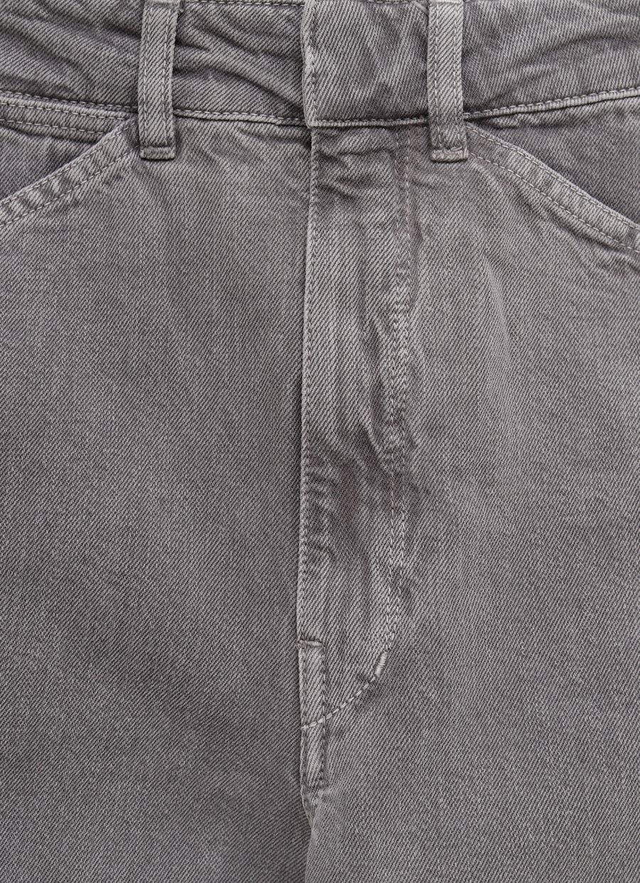 High Waisted Curved Pants