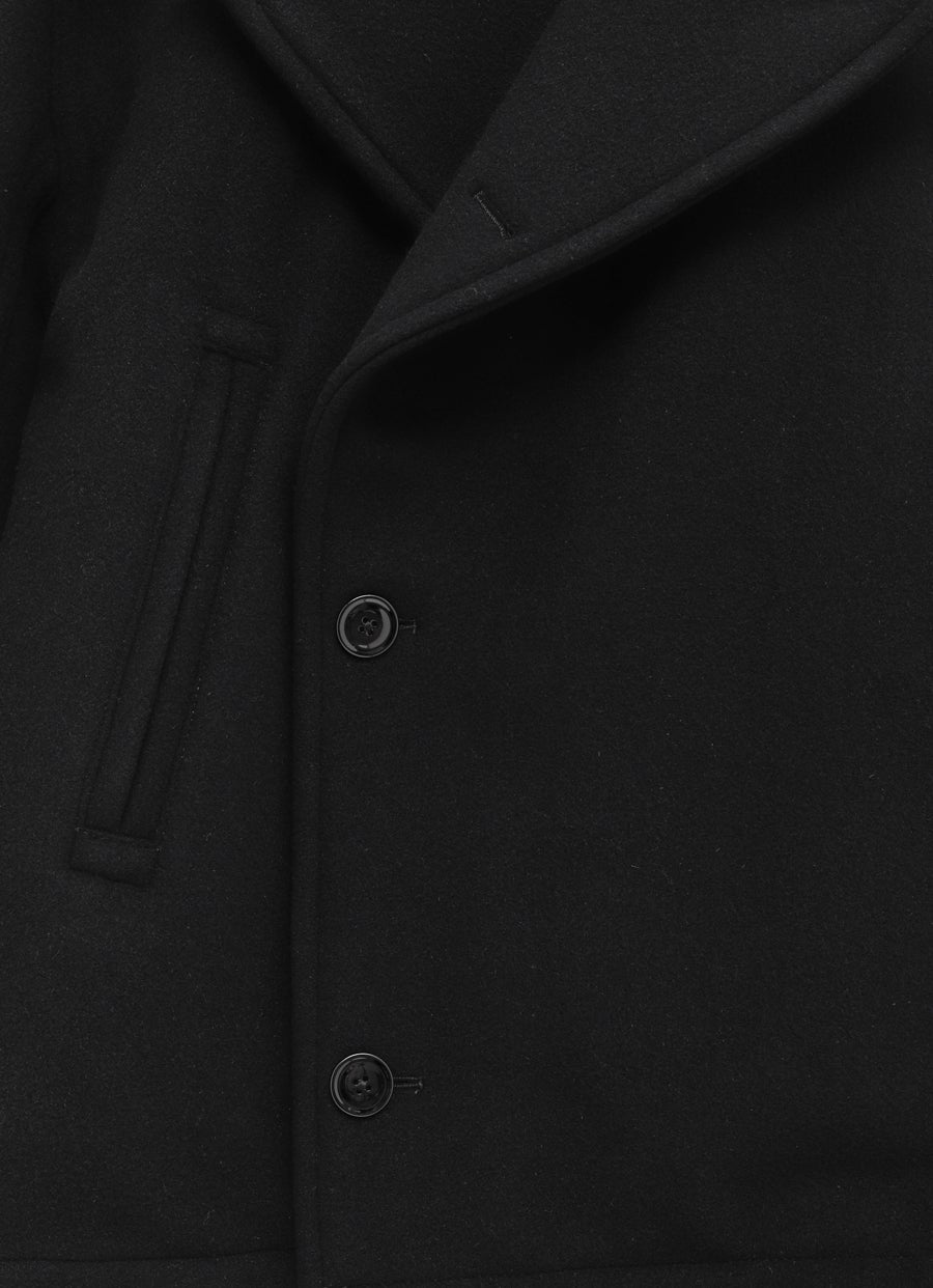 Boxy Peacoat for Men