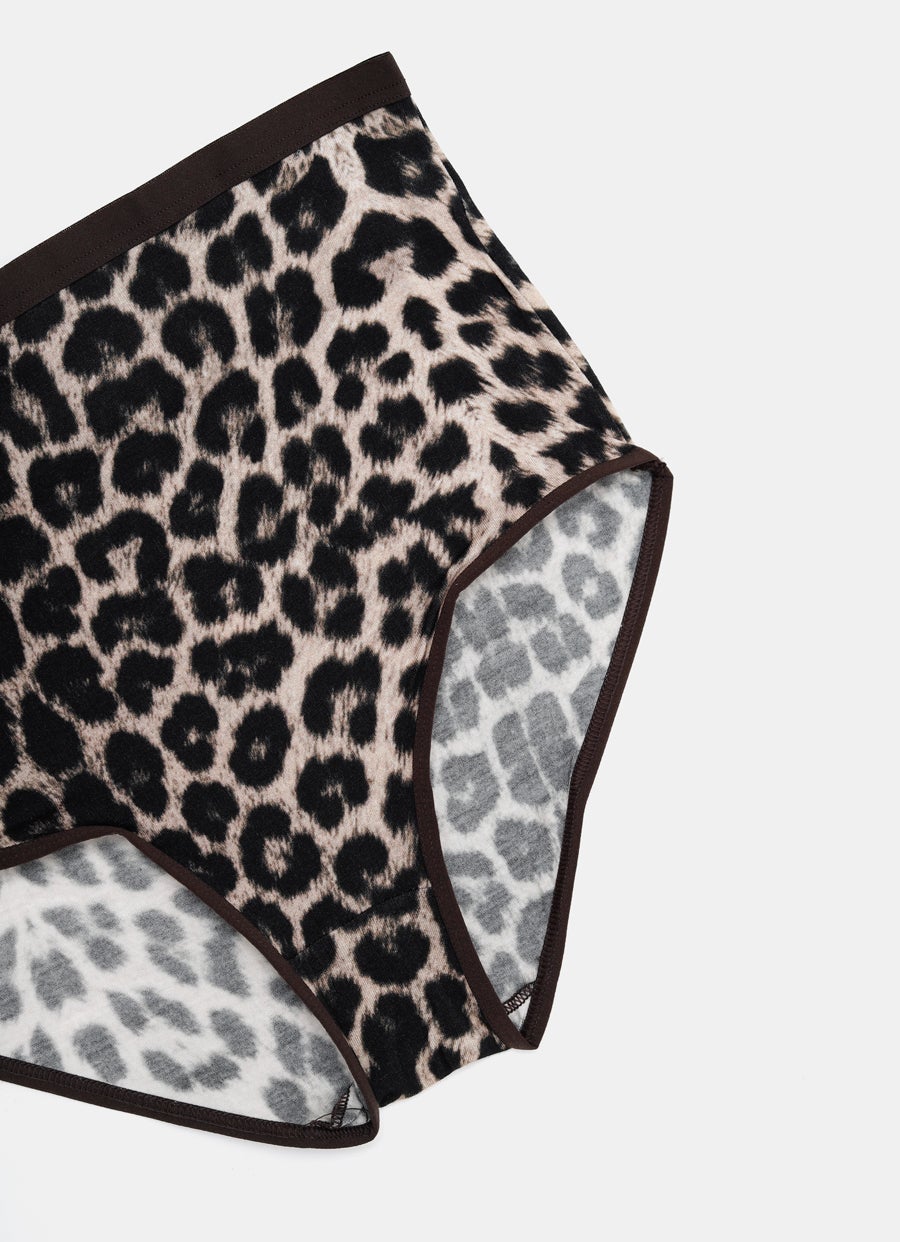 Highwaist Leopard Bell Underpants