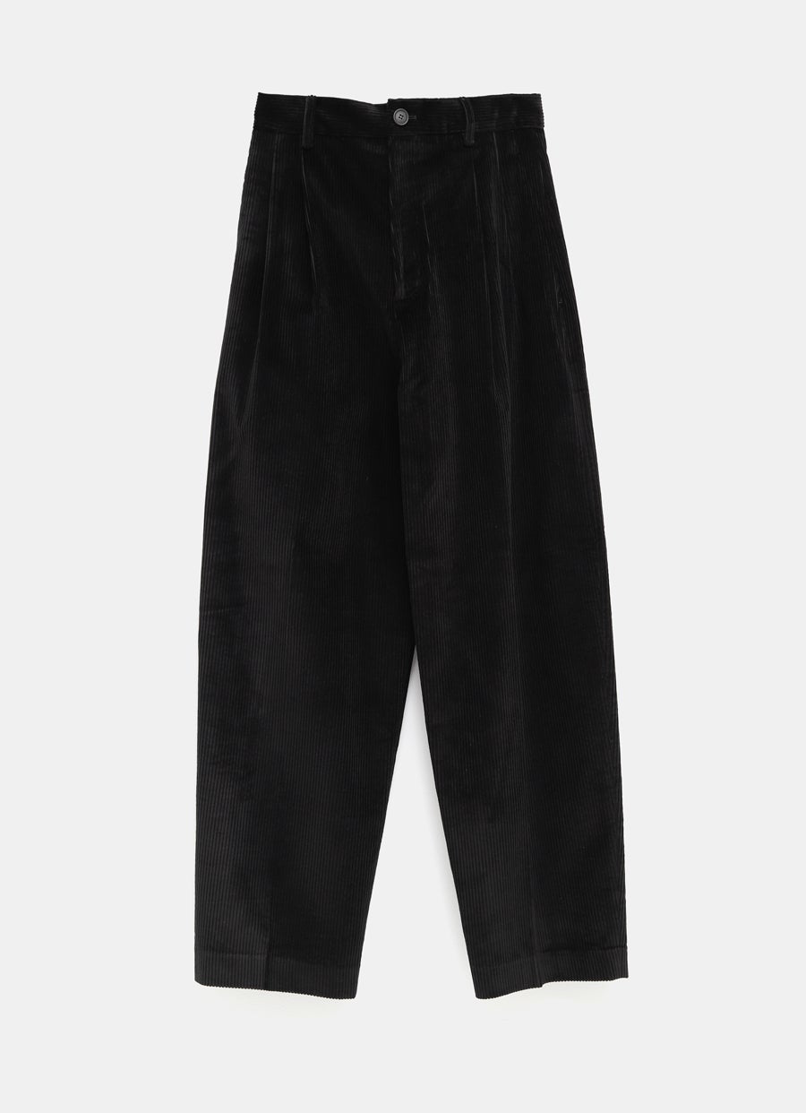 Double Pleated Wide Pants