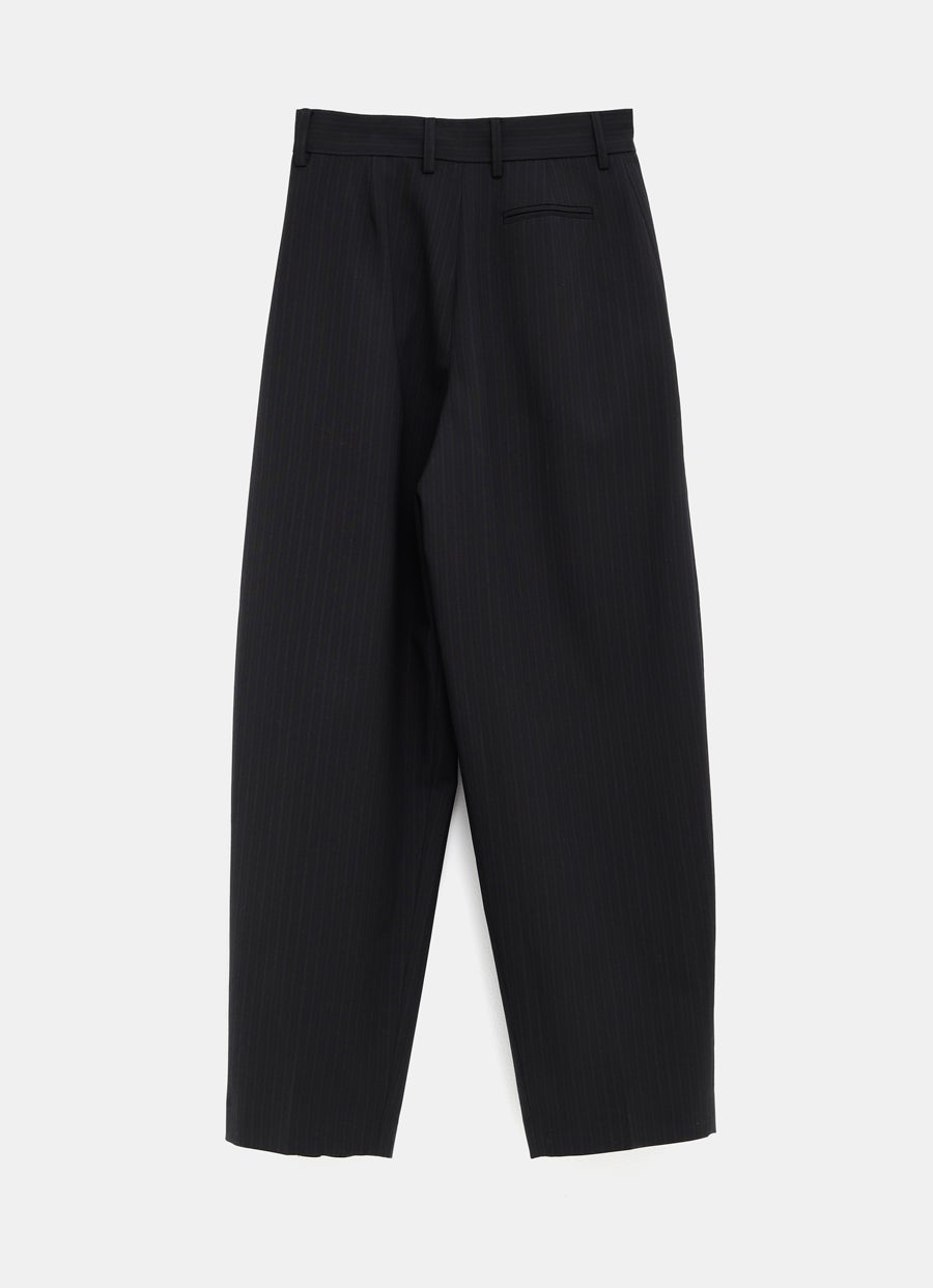 Double Pleated Wide Pants
