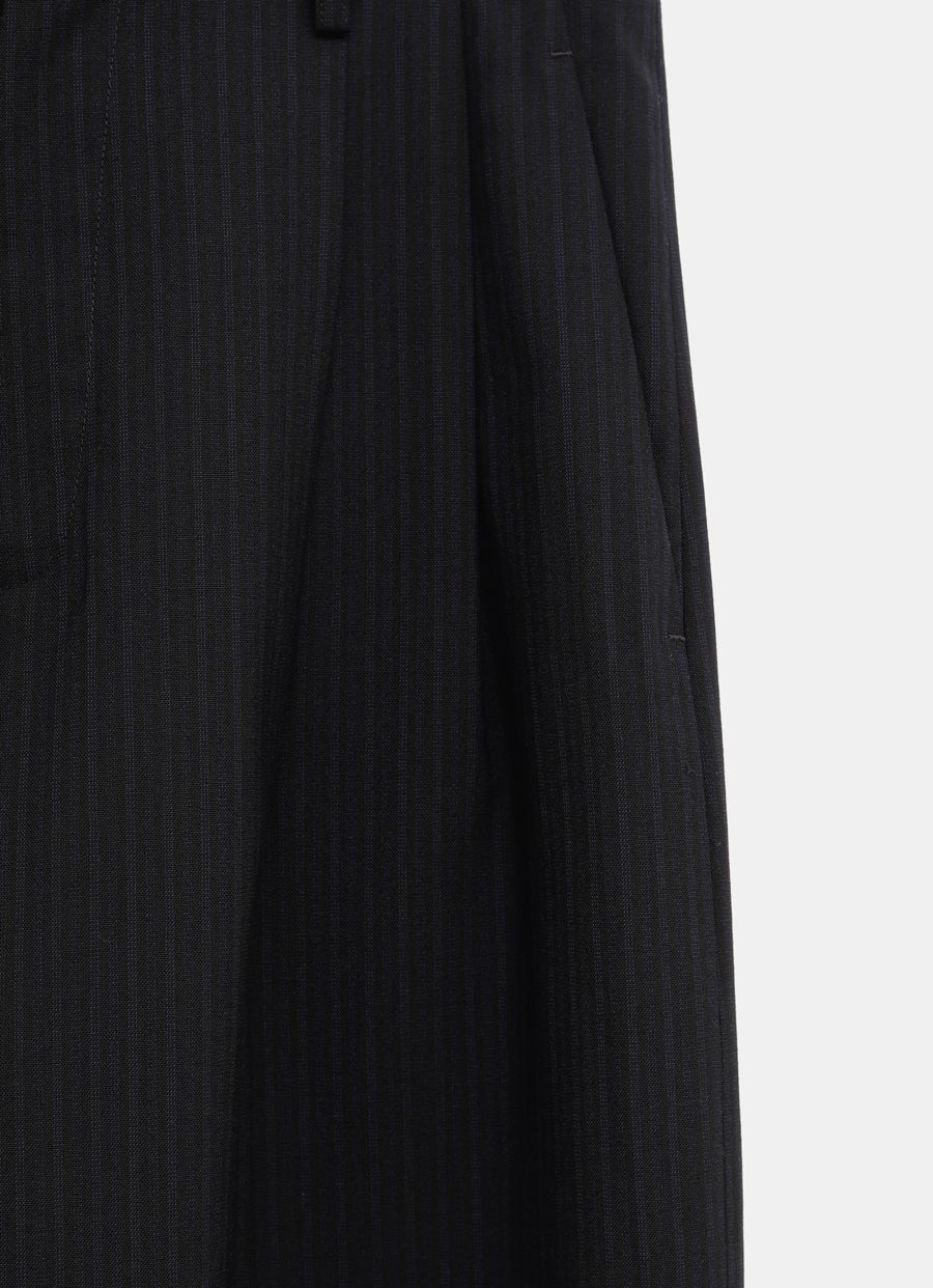 Double Pleated Wide Pants