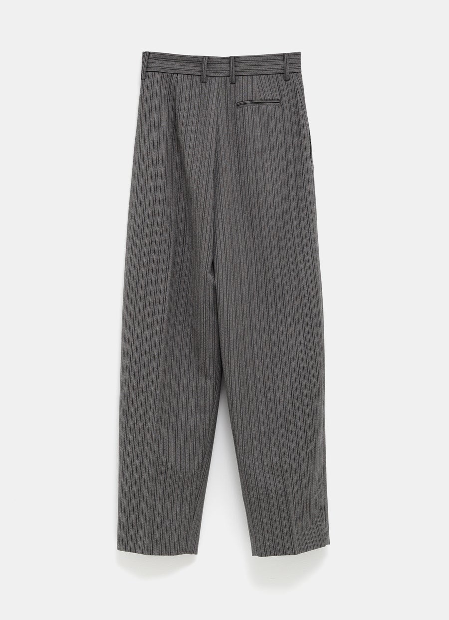Double Pleated Wide Pants