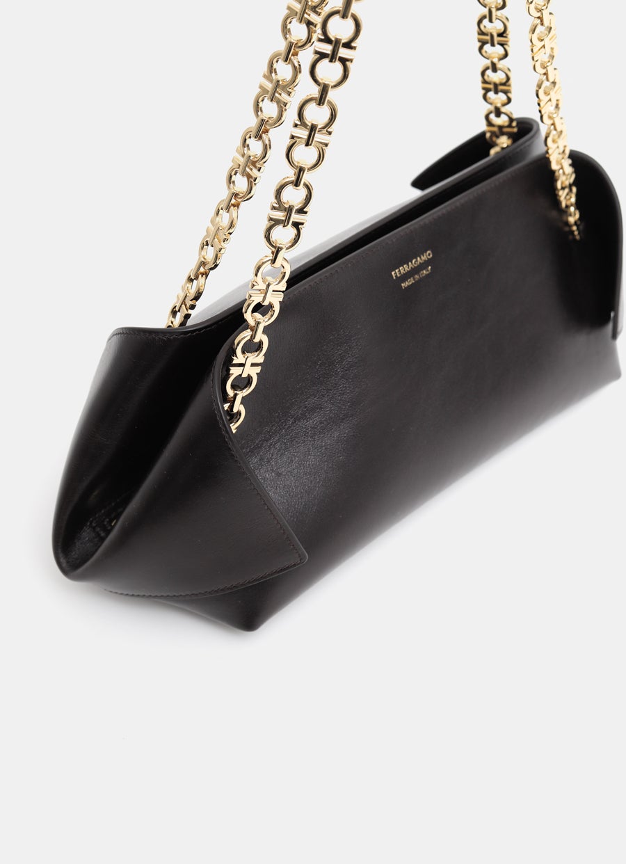 Scarf Chain-Link XS Shoulder Bag