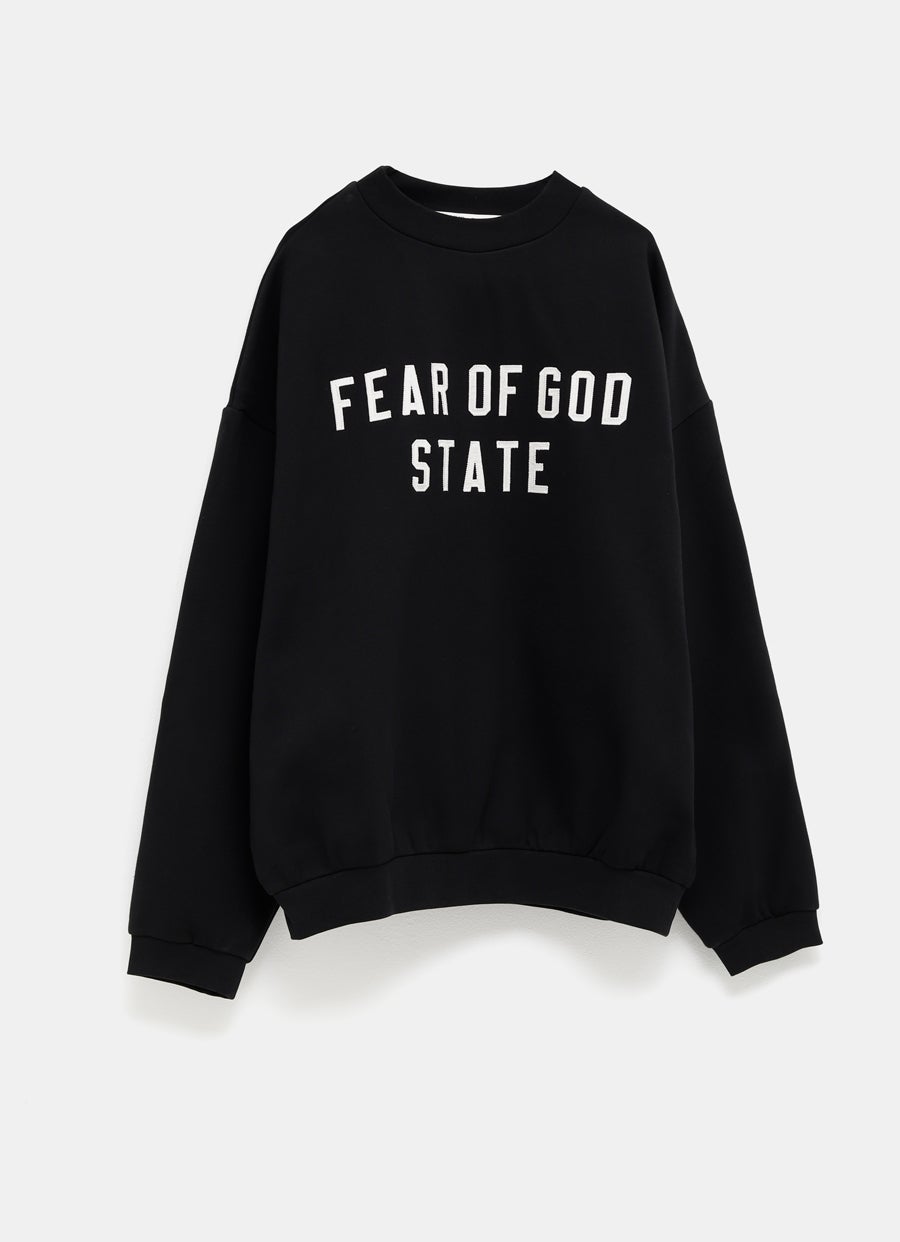 90s Fit Fleece Crewneck for Men