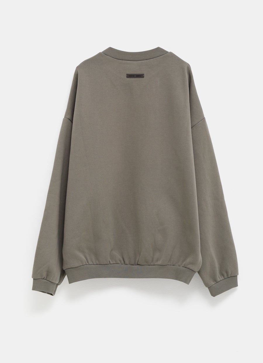 90s Fit Fleece Crewneck for Men