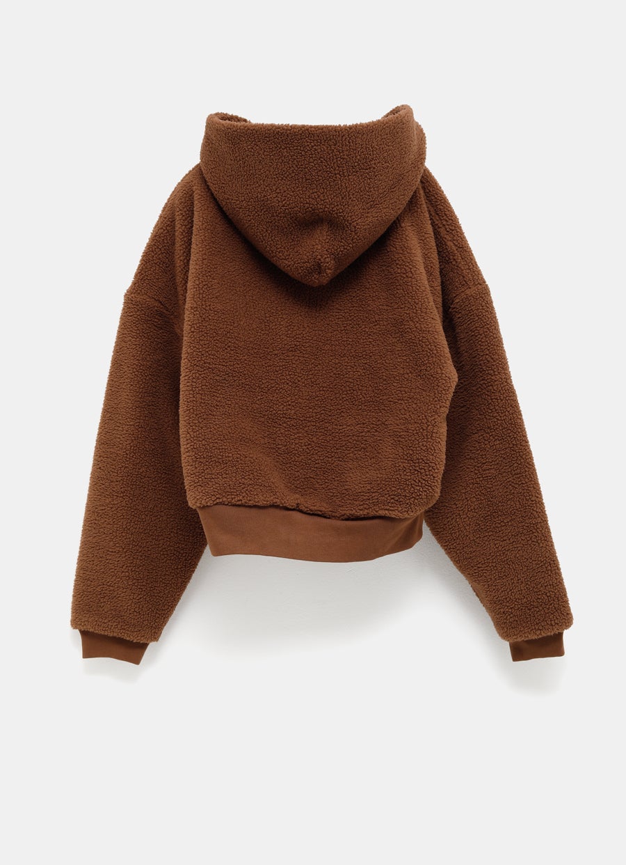 Unisex Terry Fleece Zipped Hoodie