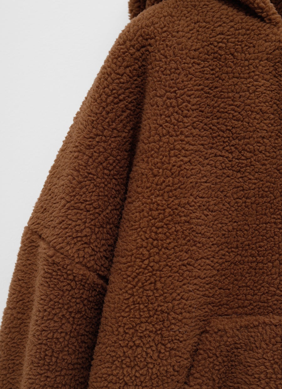 Unisex Terry Fleece Zipped Hoodie