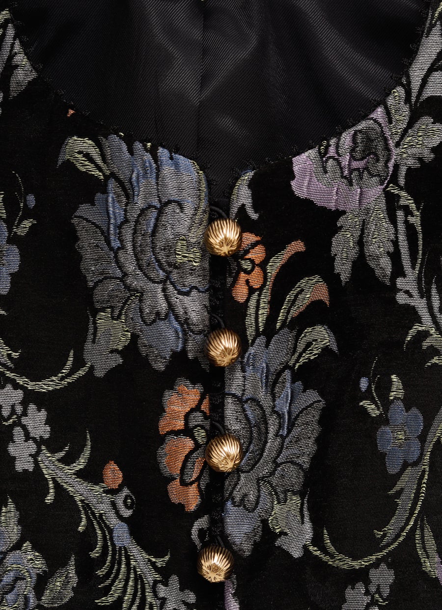 Floral Cropped Jacket