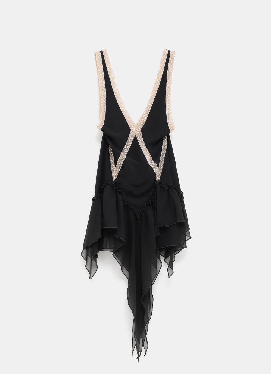 Georgette Mini Dress