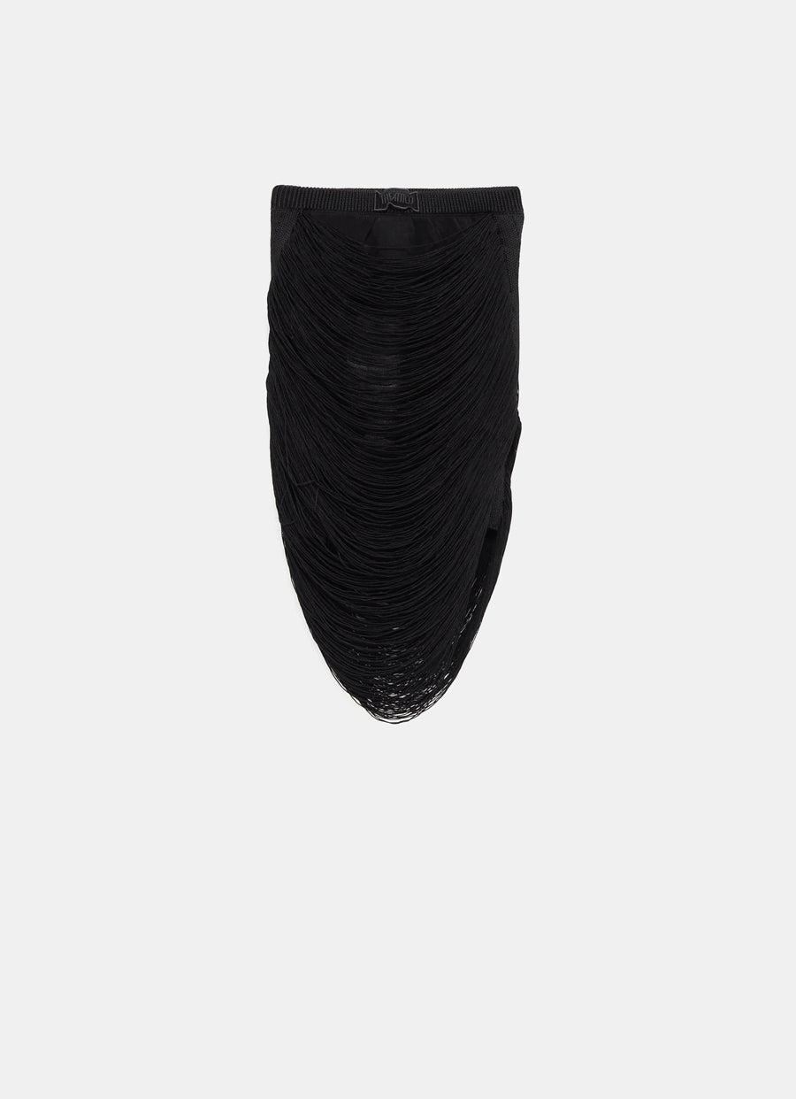 Fringes Mini Skirt