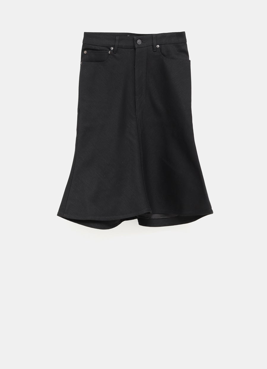Godet Mini Skirt