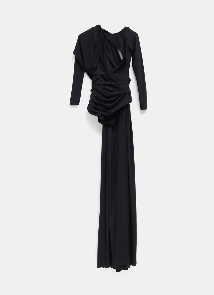 Open Back L/S Dress