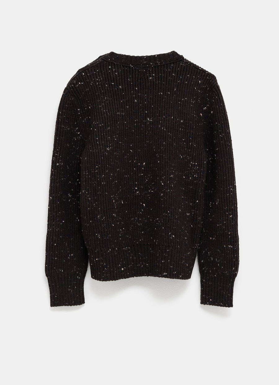 Knot Rib-knit Sweater