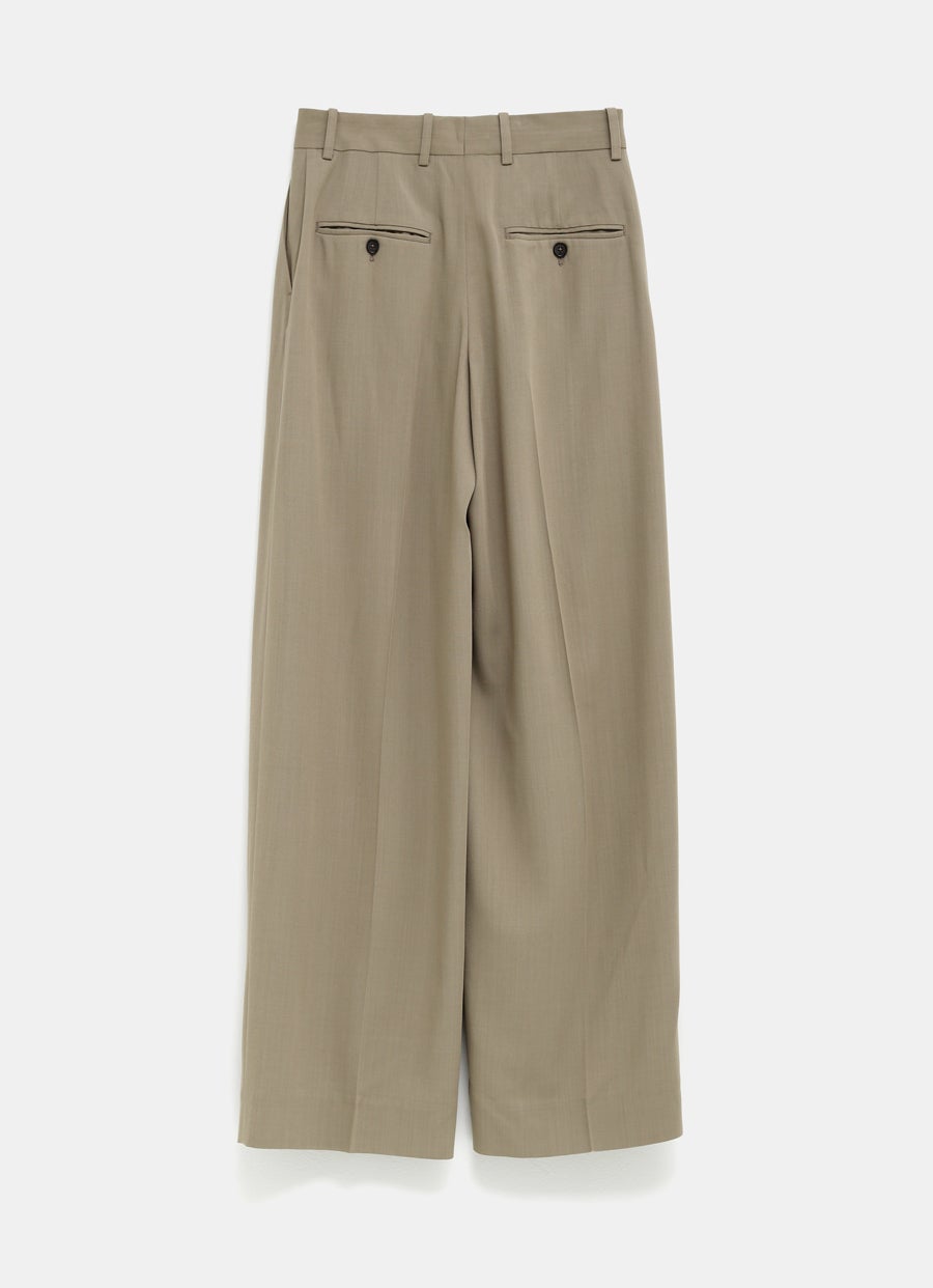 Wide Fluid Trousers