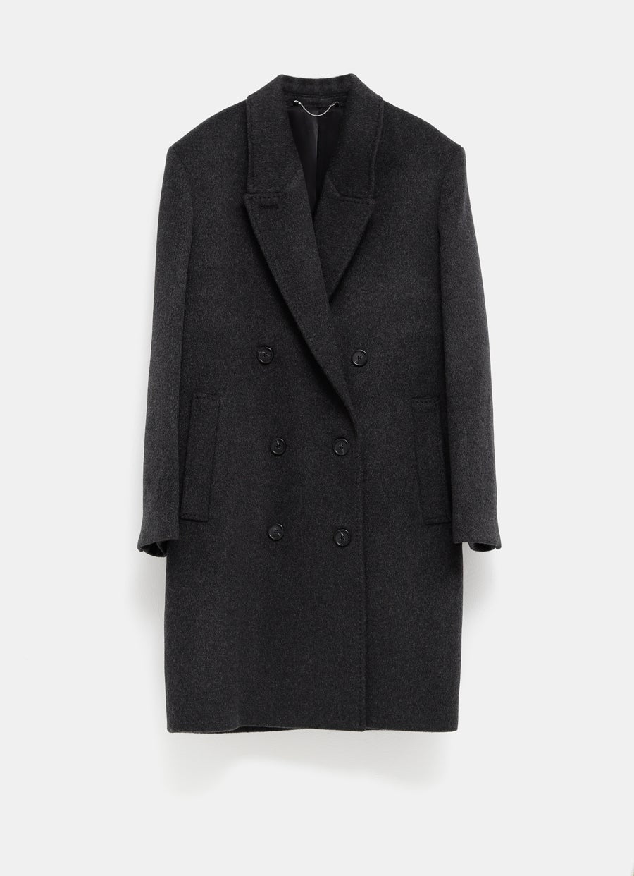 Double Breasted Cashmere Coat