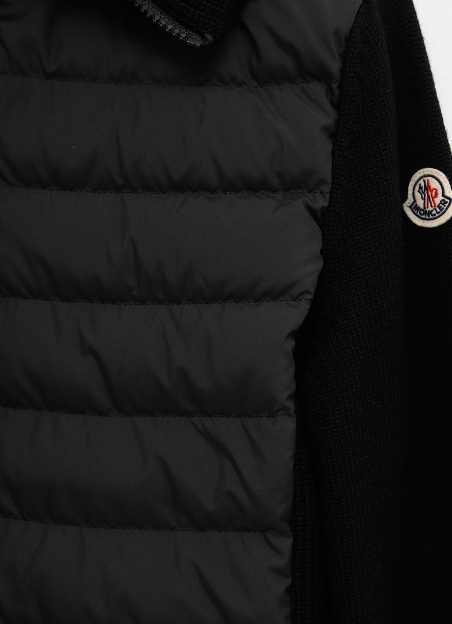 Padded Wool Cardigan for Women