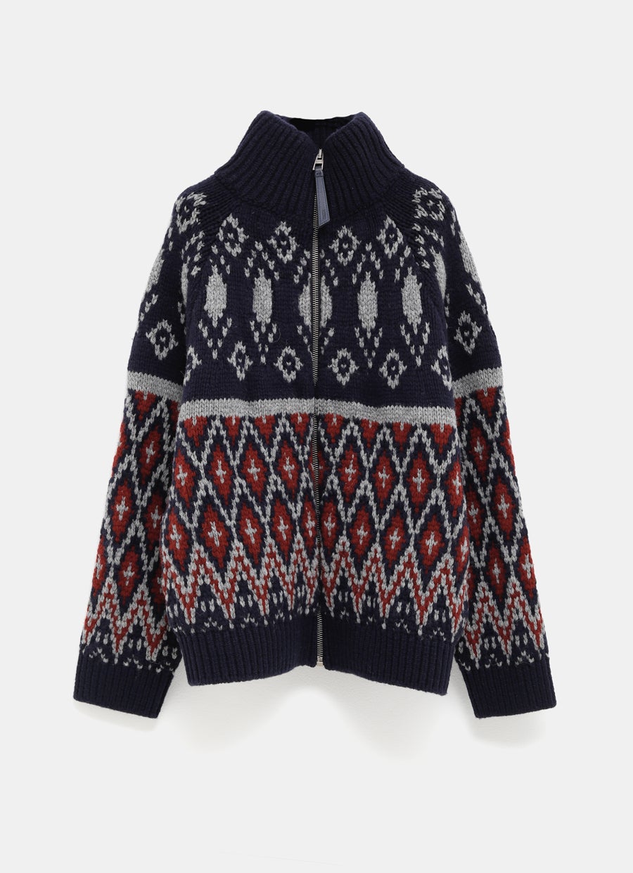 Zip Cardigan