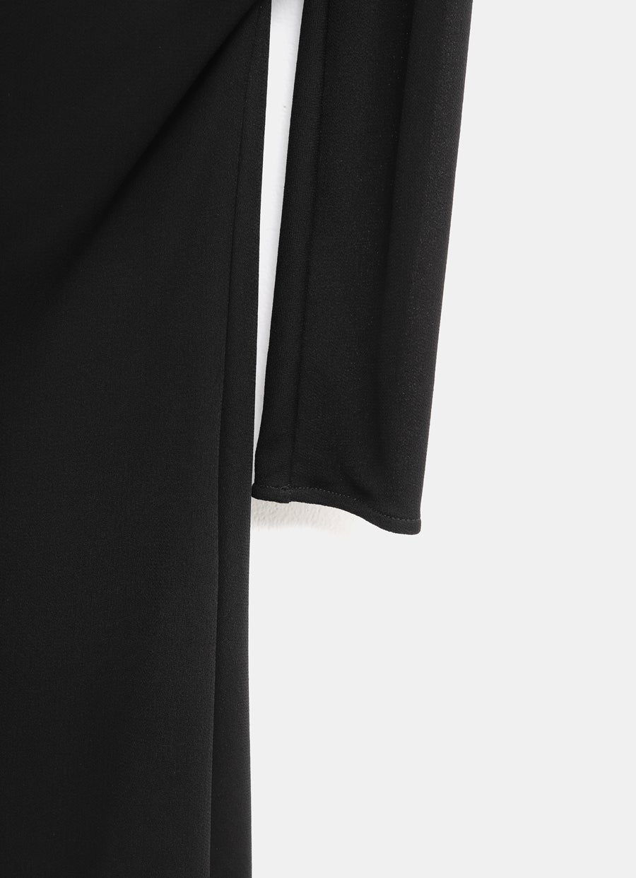 Fluid Jersey Heart Dress