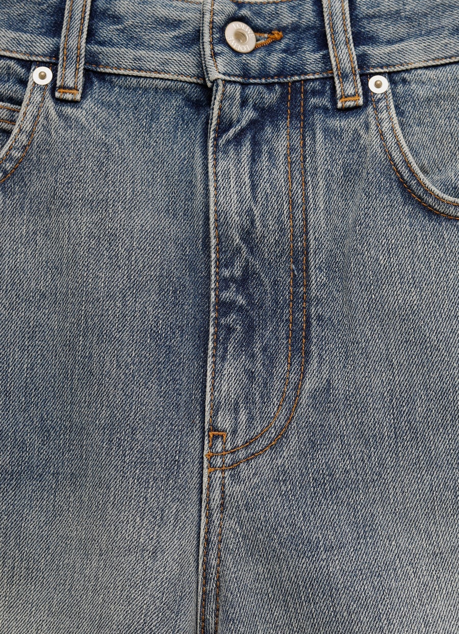 Anagram Barrel Jeans in Denim