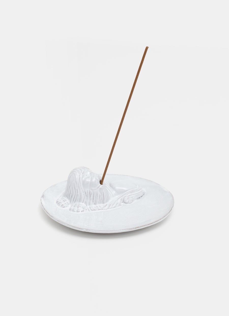 Resting Lion Incense Holder