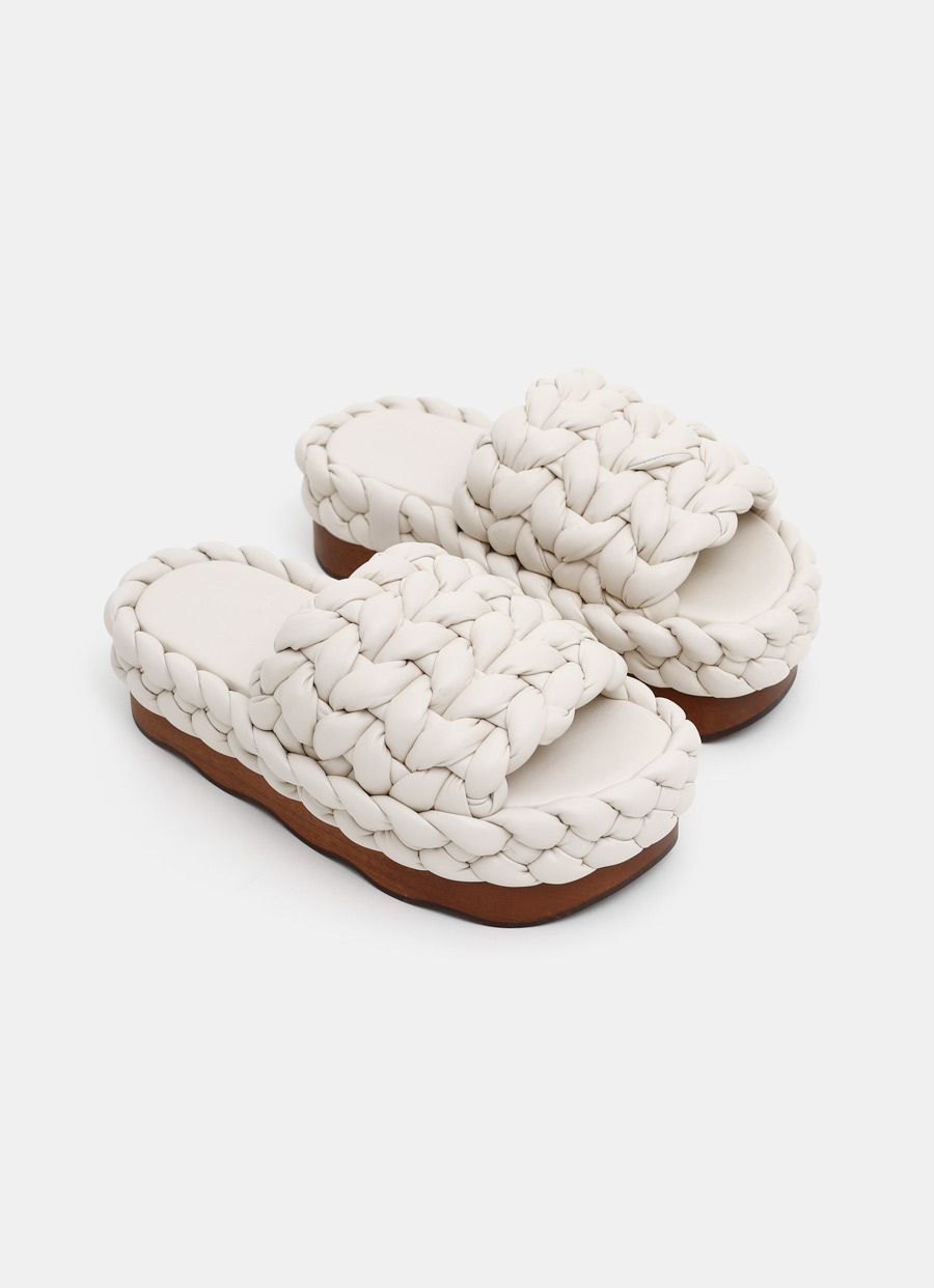 Wavy Slide Sandal