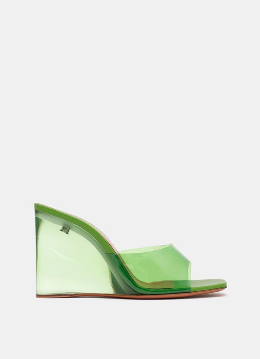 Lupita Glass Wedge Sandal