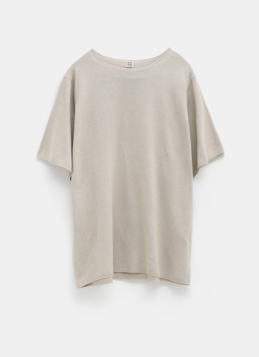 Oversized Mulberry Silk Tee