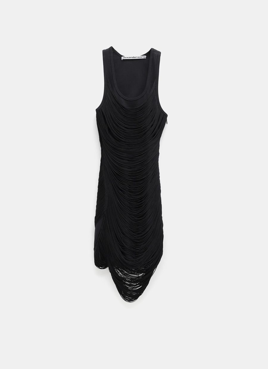 Fringe Tank Dress