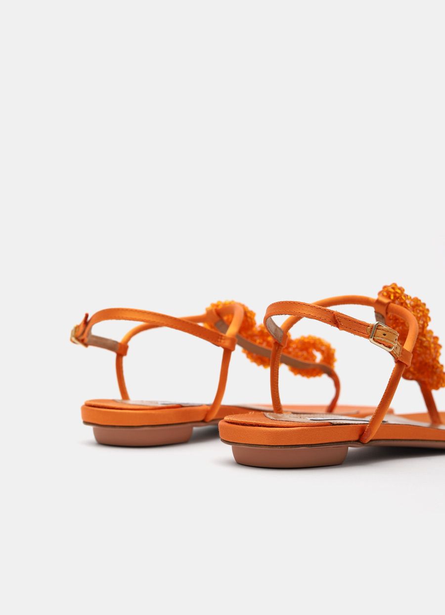 Chain of Love Flat Sandal