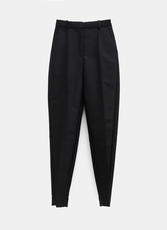 Sewn Pleat Evening Trousers