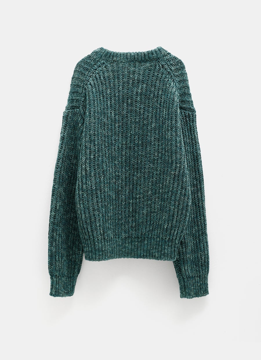 Ribbed 3 Yarns Sweater