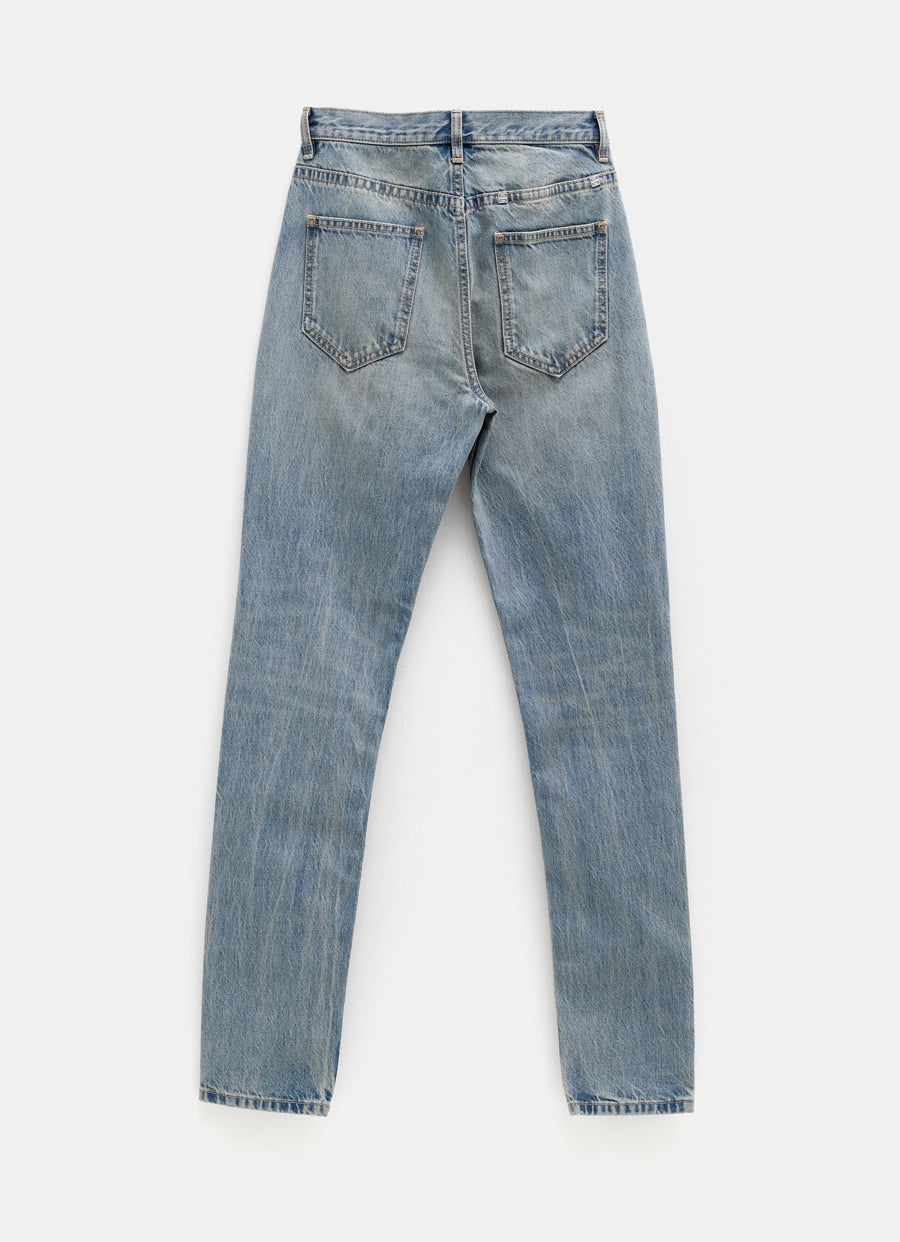 Blue Vintage Denim Jeans