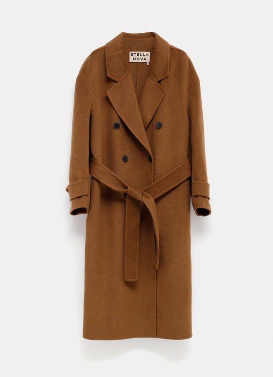 Long Wool Mix Coat