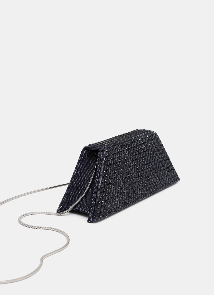 SuperAmini Yigit Clutch with Crystals