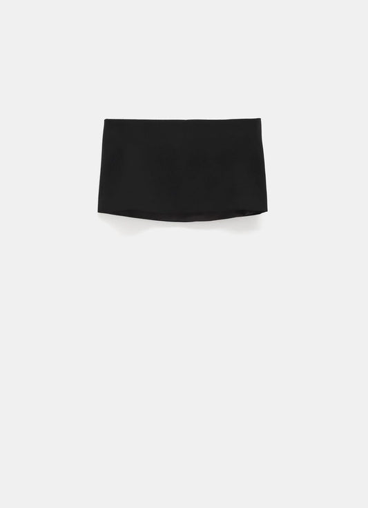 Crêpe Mini Skirt