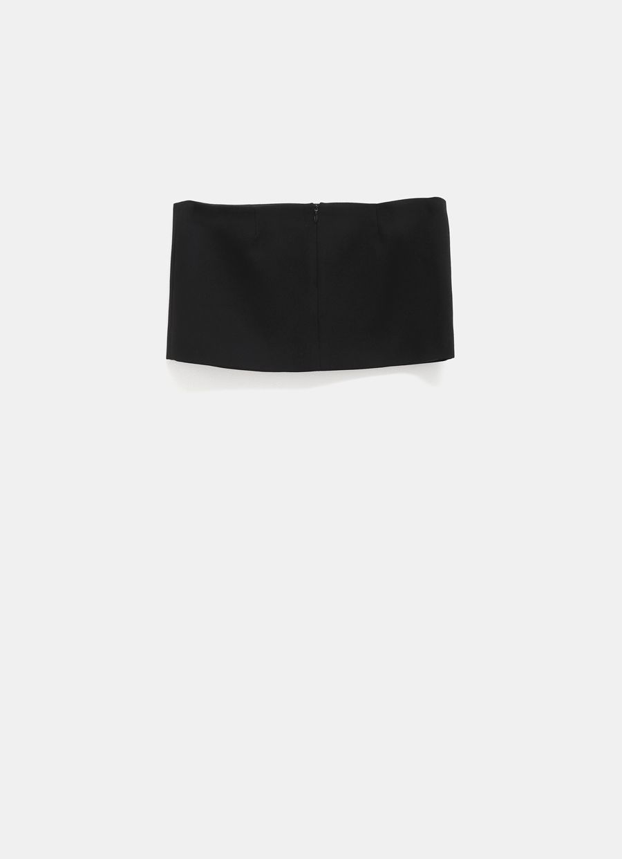 Crêpe Mini Skirt