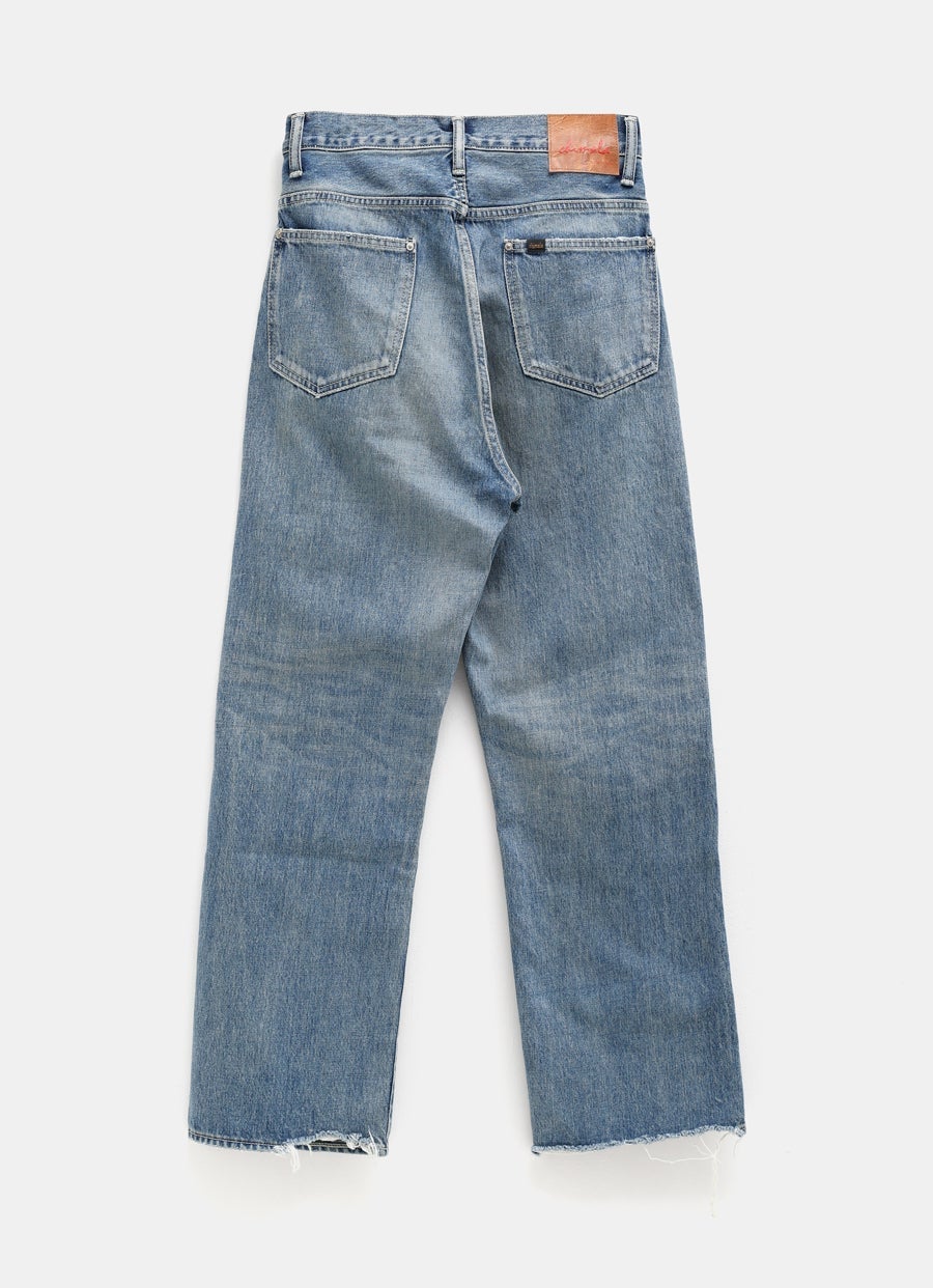 Wide Straight Cut Jeans