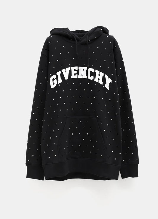 Logo Strass Hoodie