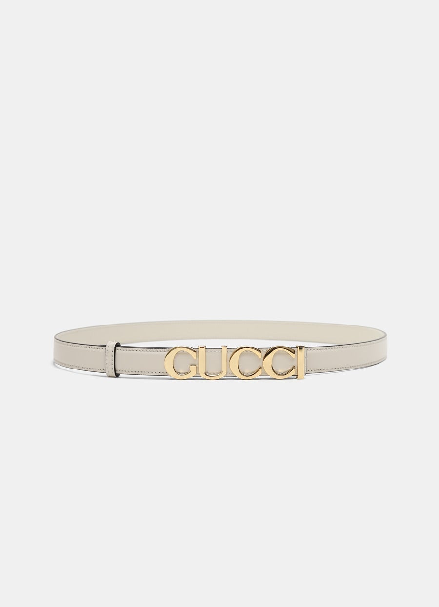 Gucci Buckle Thin Belt