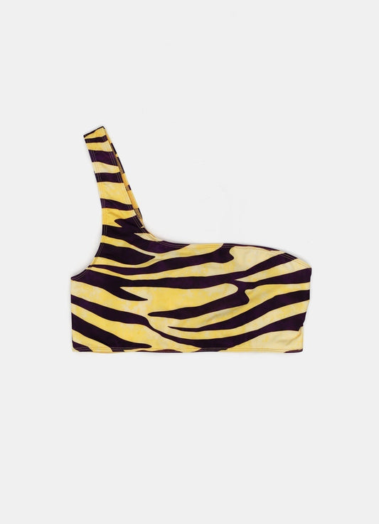 Lino Zebra Bikini Top