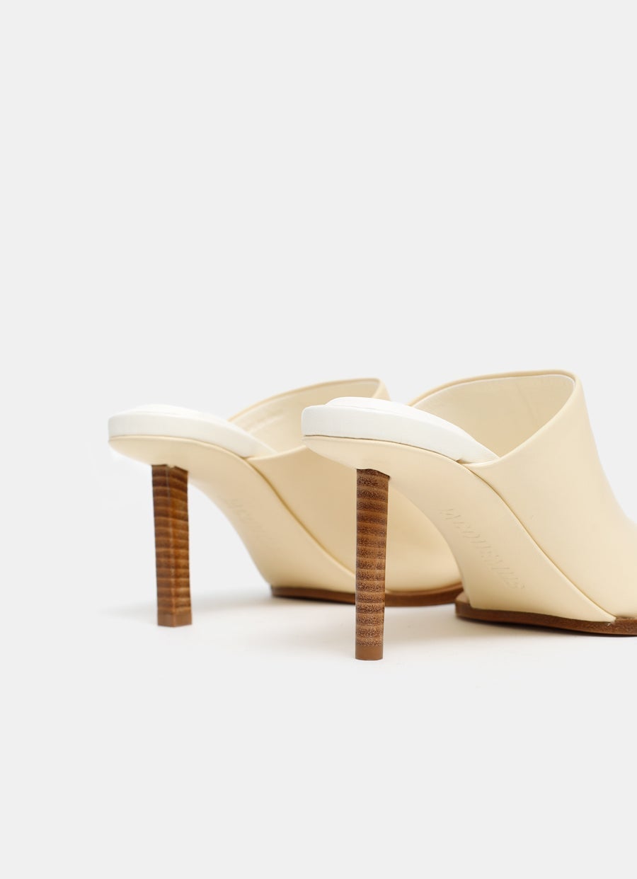 Les mules rond carré Sandals