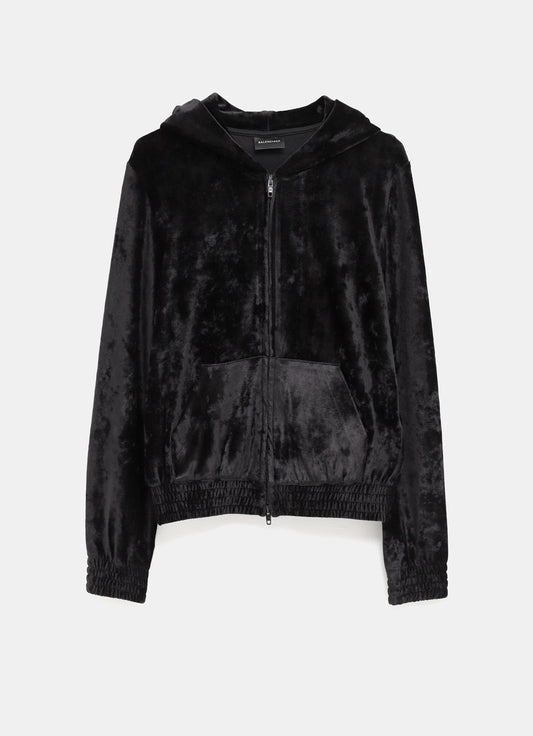 BB Paris Strass Zip-Up Hoodie