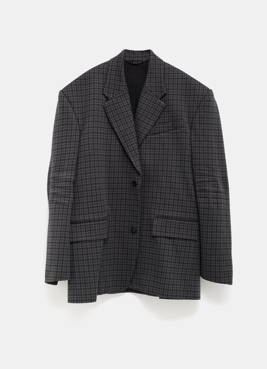 Tailored knitted jacket