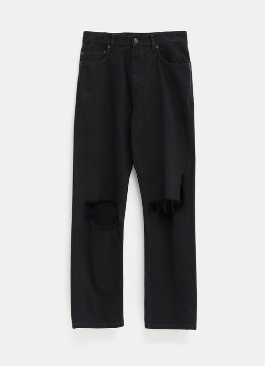 Loose Fit Buckle Pants